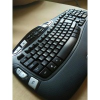 Клавиатура Logitech Wave Keyboard Black USB