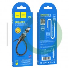Кабель USB HOCO X52 Sereno Magnetic Type-C, 1м, магнитный, PVC (черный)