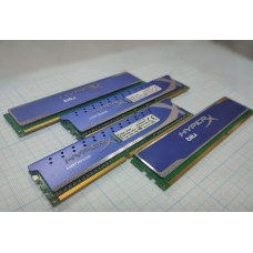 DDR3 4Gb PC12800 1600MHz Kingston Hyper Blu./Genesis