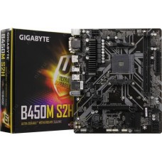 GIGABYTE B450M S2H AM4 PCI-E DVI+HDMI GbLAN SATA RAID MicroATX 2DDR4
