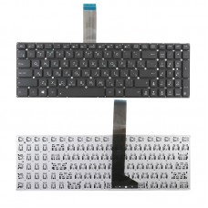 Клавиатура для ноутбука Asus X501, X551, X750 черная без рамки