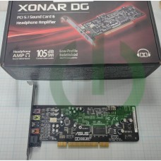 Звуковая карта ASUS Xonar DG PCI 5.1 DirectSound, DirectSound 3D, EAX2.0, A3D, OpenAL, GX 2.5