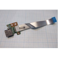 USB разъём БУ HP G7-2000 (DAR33TB16C0, 34R33UB0020)  10 см шлейф