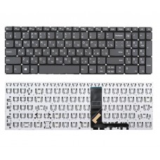Клавиатура для ноутбука Lenovo V330-15ISK серая без рамки