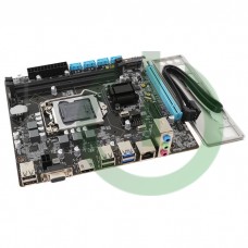 Azerty MB-H110-A LGA1151 H110 PCI-E Dsub+HDMI GbLAN SATA  2DDR4 M Key SATA, PCI-E 2242, 2260, 2280
