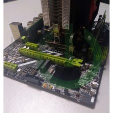 Материнская плата Qiyida X99 LGA 2011-3 DDR4 SATA/ PCI-16X M.2 Slot + Xeon E5-2620 V3 6 x 2400 мгц +