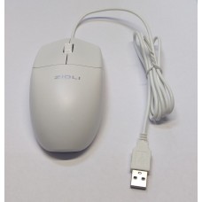 Мышь проводная ZIDLI KM50 белая USB
