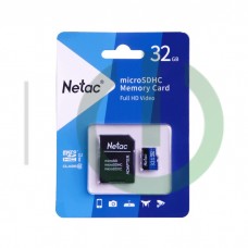 Память MicroSDHC 32Gb Netac (Class 10)
