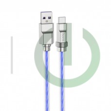 Кабель USB HOCO U113 USB 2.0 - TYPE-C 1.0м 6.0A, PD 100Вт, синий
